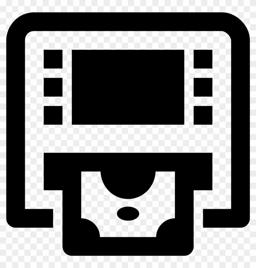 It's A Rectangle With A Cut-out Image As If Posted - Atm Icon Png #875042