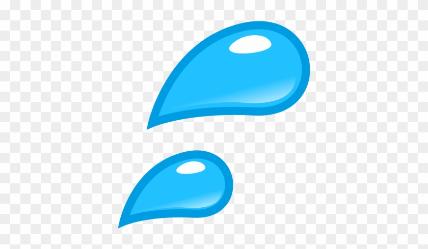 Splashing Sweat Symbol Emoji For Facebook - 焦り 絵文字 #875136