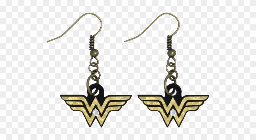 Logo Wonder Woman - Earrings #875173