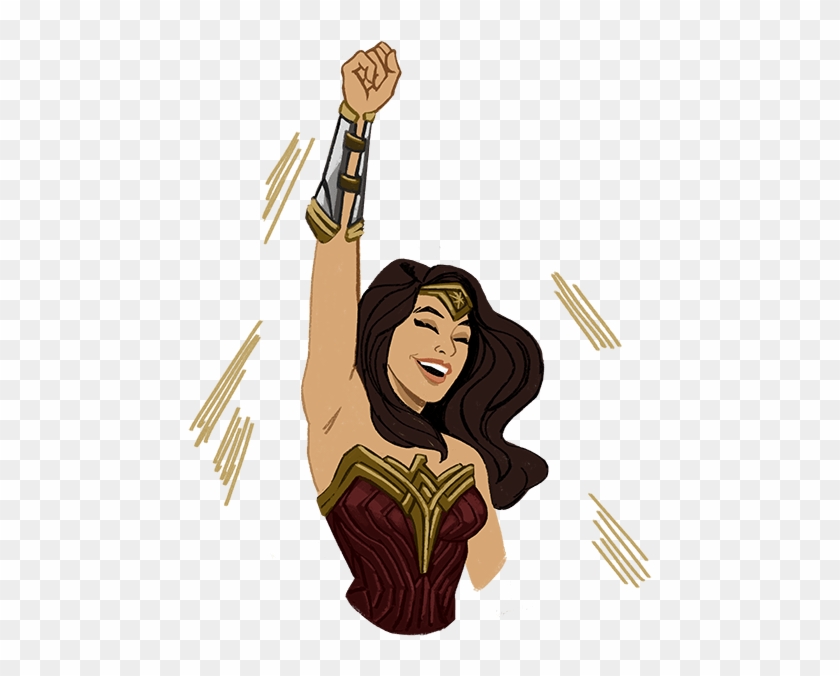 Wonder Woman Messages Sticker-1 - Wonder Woman Stickers Ios #875201