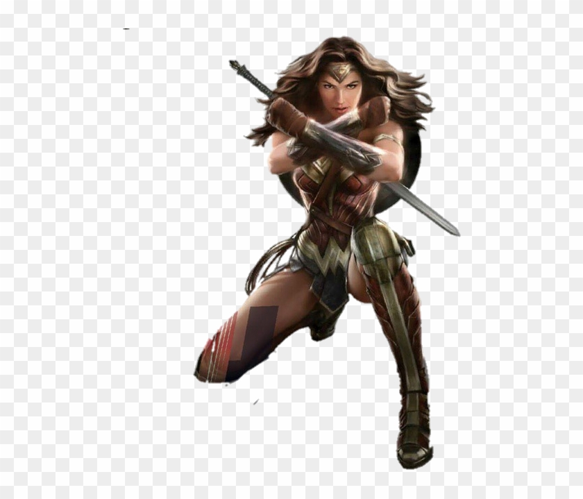 Wonder Woman Png Render By Mrvideo-vidman - Authentic Dc Comic Wonder Woman Movie Protector #875204