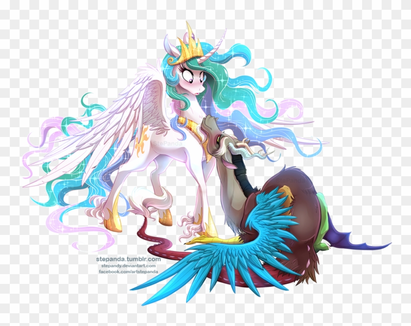 Mi Amigo, Amigos, Mi Pequeño Pony, Búsqueda, Discordia, - Celestia X Discord #875253