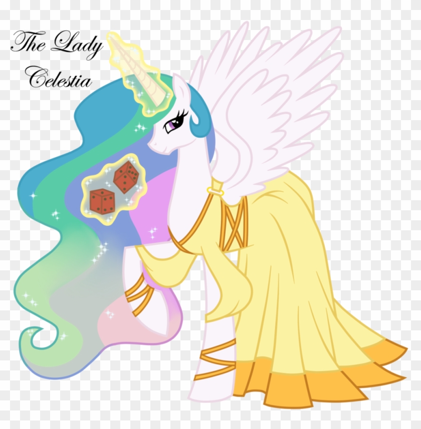 Princess Celestia And Prince Solaris - Mlp Celestia Galloping Gala #875266