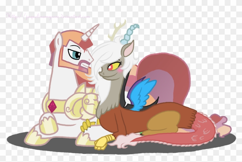 Jaquelindreamz, Blushing, Crossed Hooves, Discord, - Horse #875337