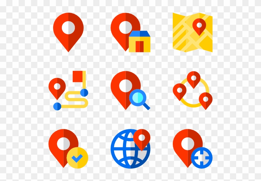 Location Icons 15 576 Free Vector Icons Rh Flaticon - Icon Location Vector #875454