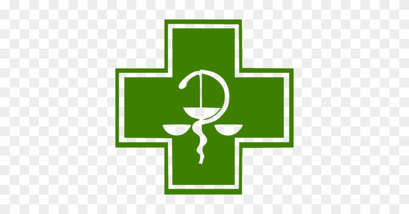 All Of Europe - Green Cross Symbol For Pharmacy #875455