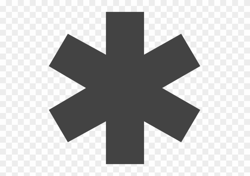 Star Of Life Emergency Medical Services Emergency Medical - Asterix Symbol #875466