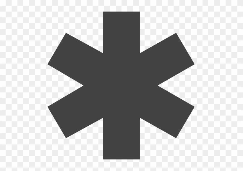 Star Of Life Emergency Medical Services Emergency Medical - Asterix Symbol #875466