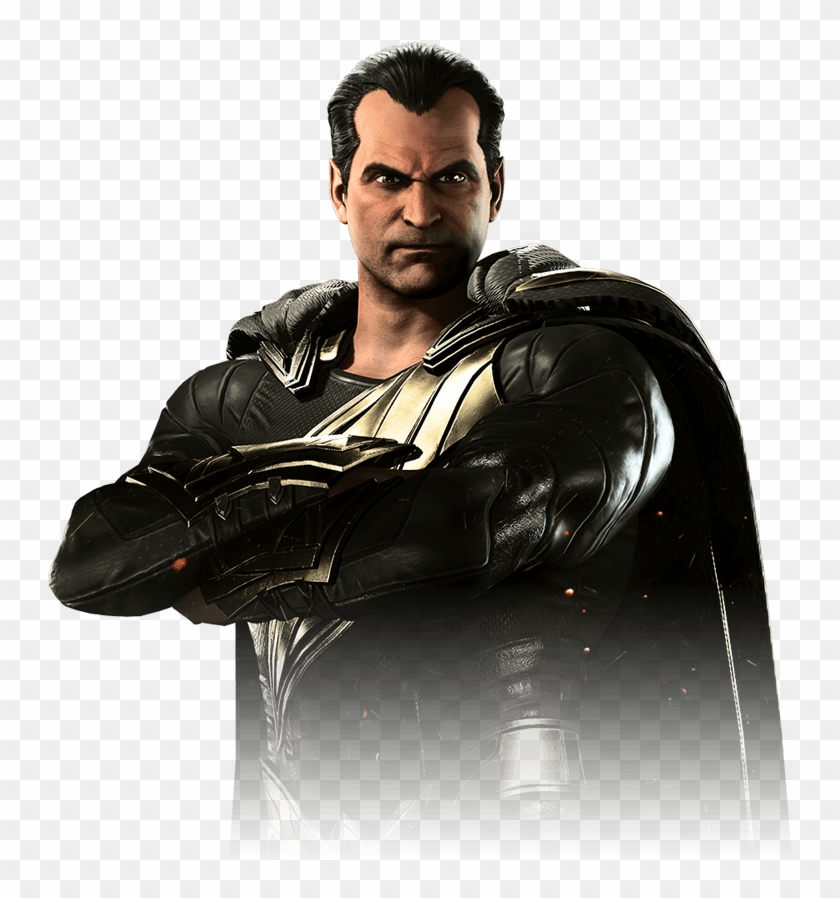 Black Adam Injustice 2 Render - Black Adam Dwayne Johnson #875542