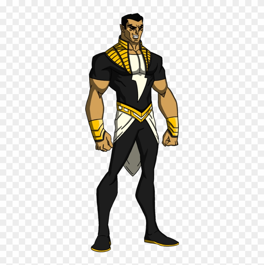 Black Adam Supermen Redesign By Kingleonuniverse - Black Adam Redesign #875613