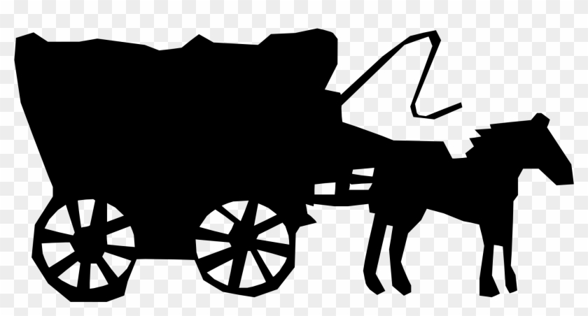 Stagecoach Refixed - Silhouette Of A Stage Coach #875684