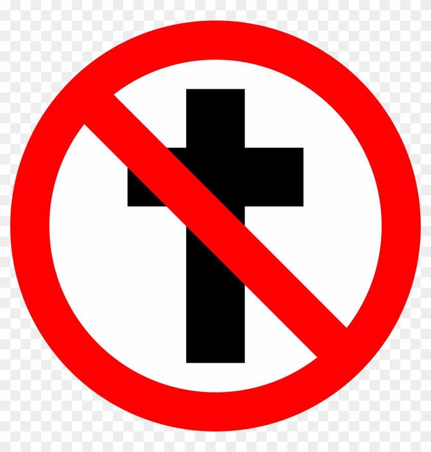 Cross - No Cross Symbol #875686