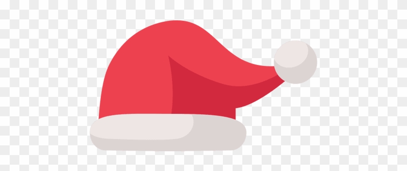 Red Santa Claus Hat Flat Icon 10 Transparent Png - Santa Claus Hat Icon #875709