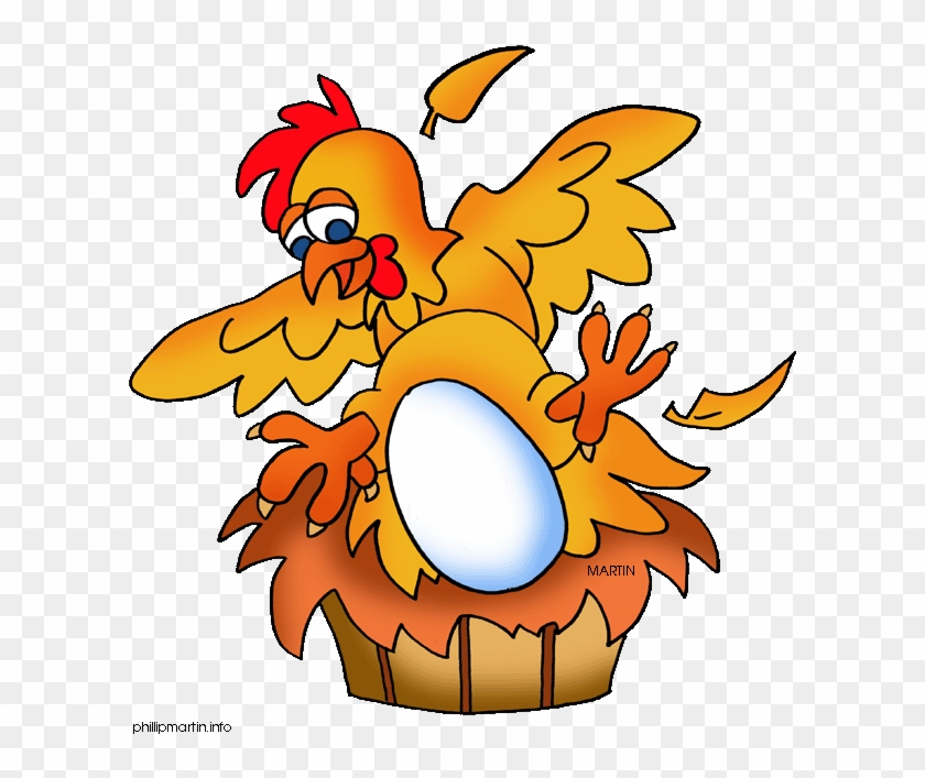 Chicken Laying Eggs Clip Art - Chicken Clipart #875800