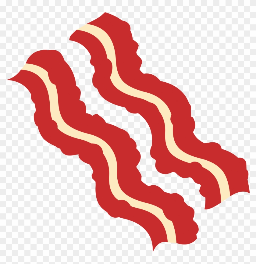 Bacon Cliparts - Clip Art Bacon Strip #875878