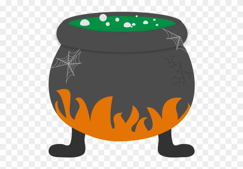 Witch Clipart Witch Cauldron - Witch Cauldron Clipart #875930