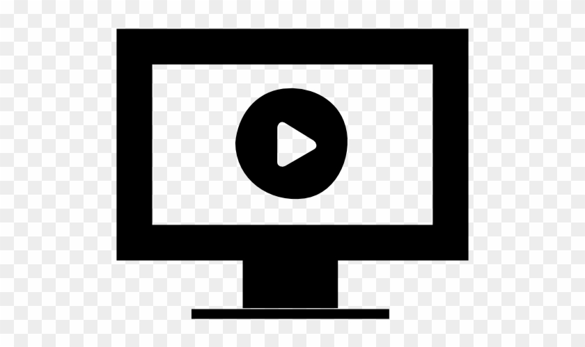 Computer Video Icon Png #875936