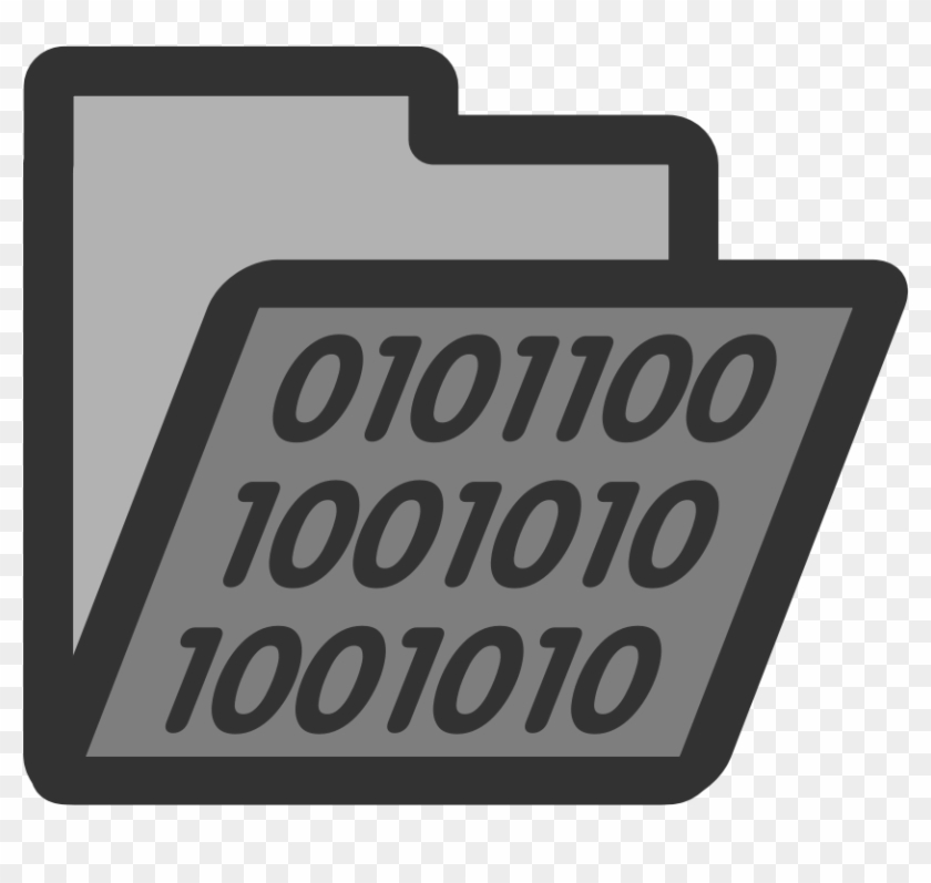 Binary Clipart Computer File - Clip Art #875956