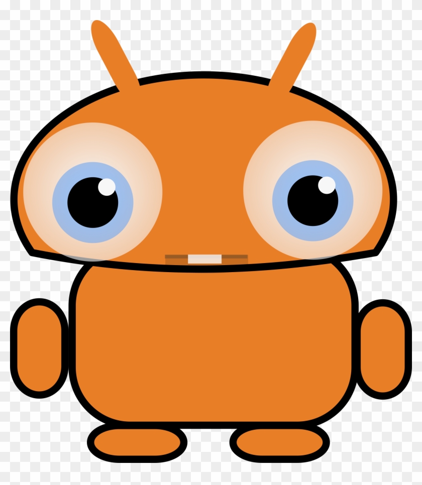 Bb 8 Motorola Droid Cute Robot Android Clip Art - Orange Cute Robot #875976