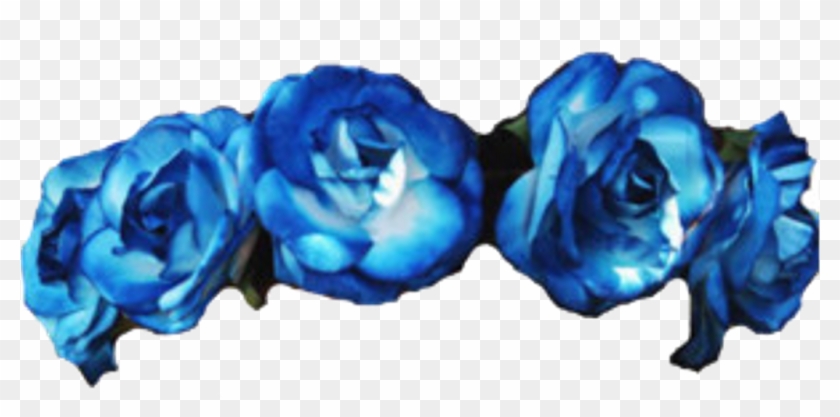 Blue Flower Crown Transparent #876020
