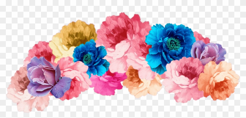 Transparent Flower Crown Png Download - Flower Bunch Beach Towel #876027