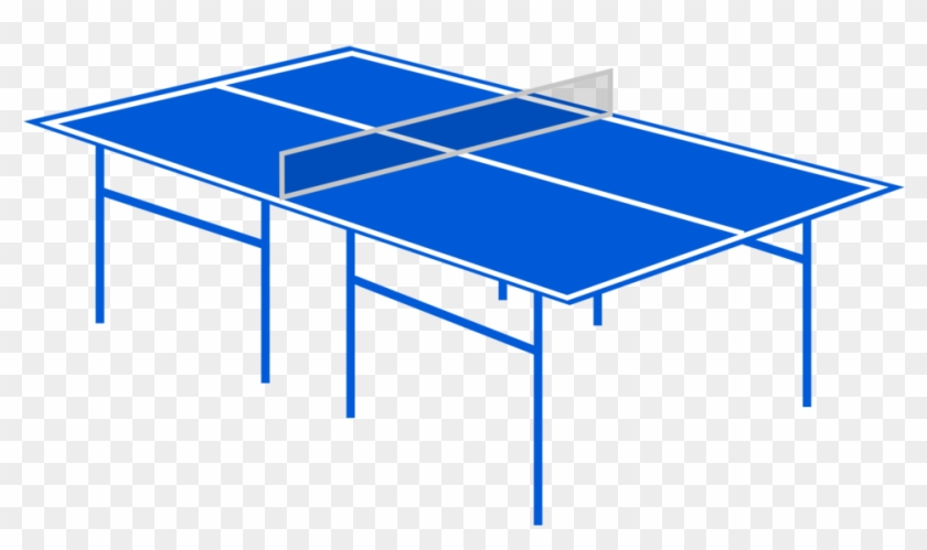 Table Tennis Table Png Clip Arts - Draw A Table Tennis #876038
