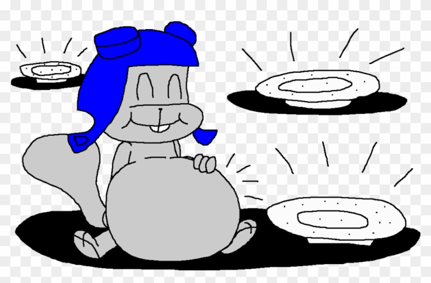 Rocky Ate Too Much Food By Pokegirlrules - Cartoon #876050