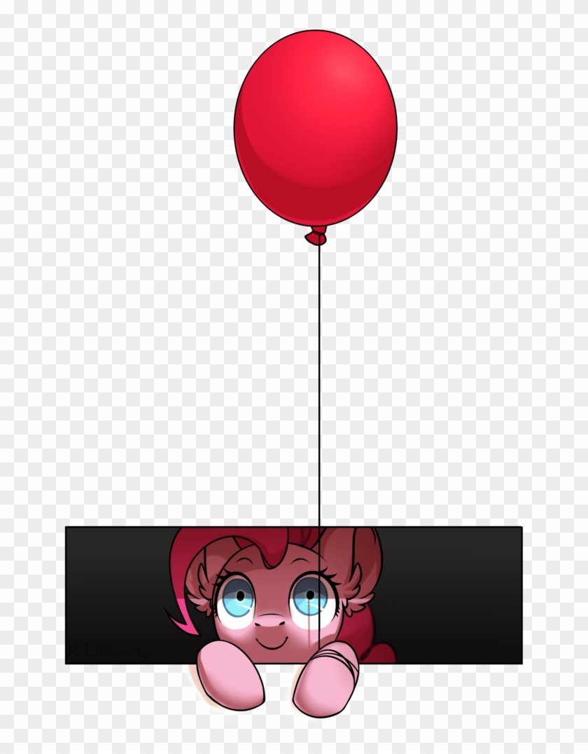 Kate-littlewing, Balloon, Creepy, Creepy Smile, Cute, - Pinkie Pie Pennywise 18+ #876060