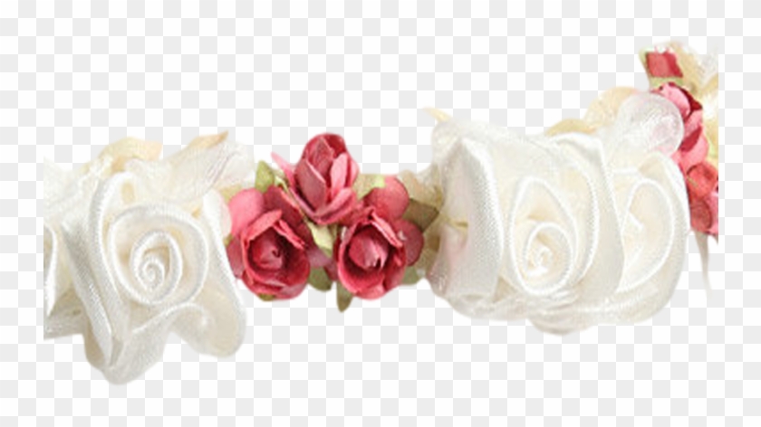Dusty Rose Silk & Satin Floral Crown Wreath Girls Rachel\'s - Roses Crown Png #876106