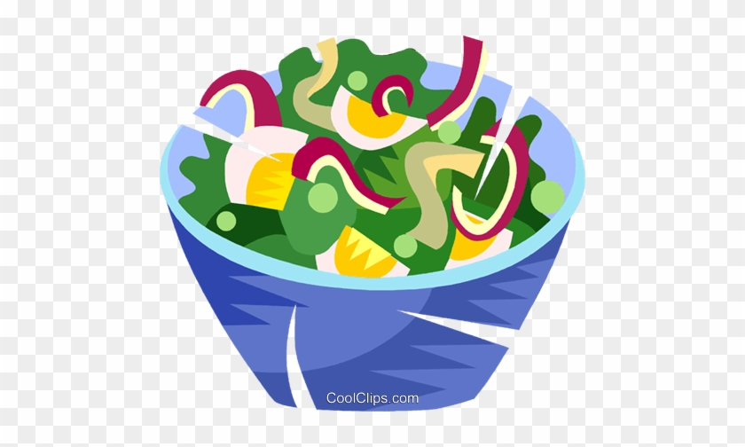 Salad Royalty Free Vector Clip Art Illustration - Vista De La Montana United Methodist Church #876160