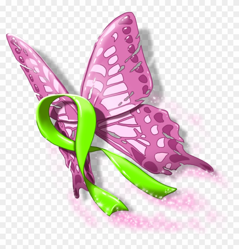 The Mental Health Awareness Butterfly By Suzidragonlady - Health #876372