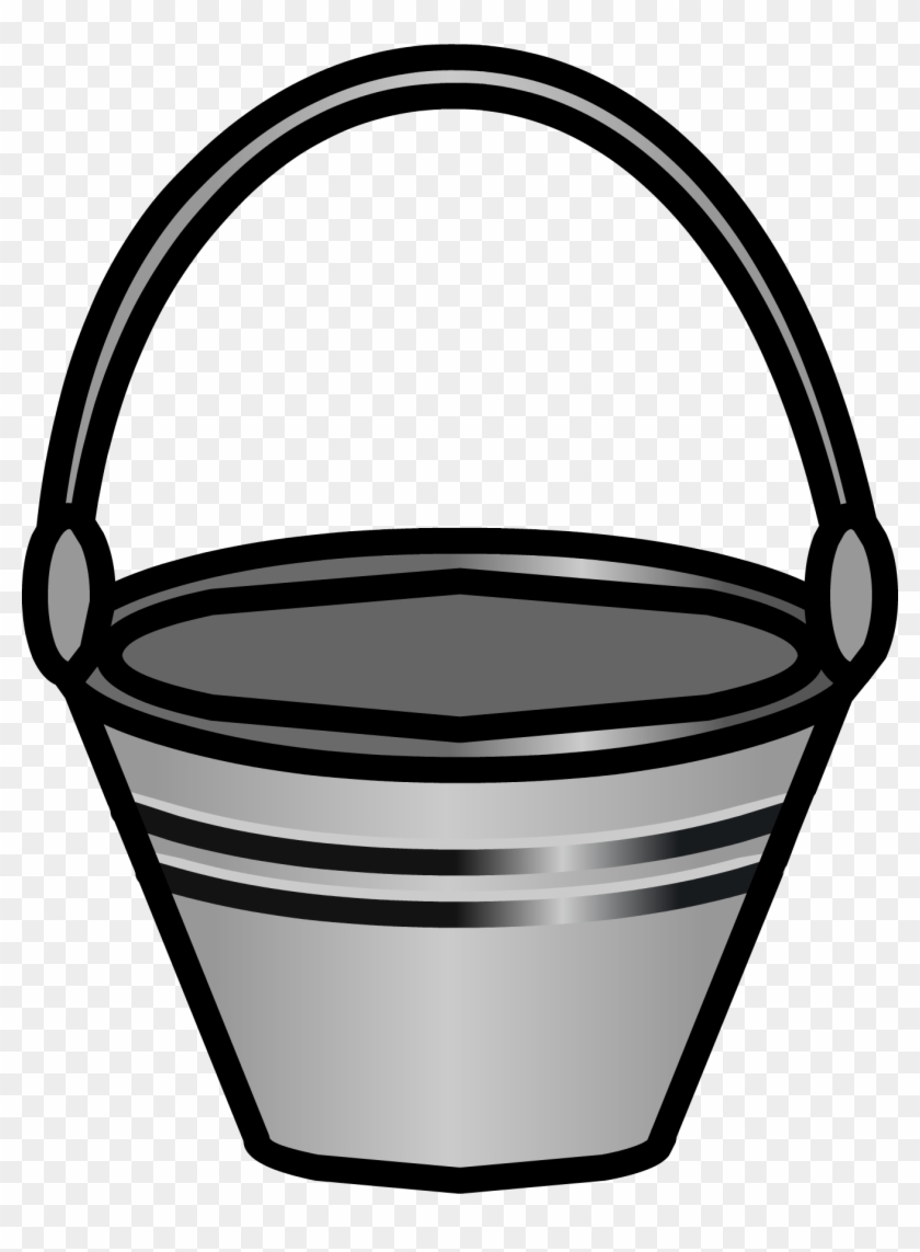Feeding Bucket - Metal Bucket Clipart Png #876401