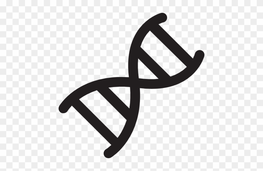 Dna Double Helix Logo Icon - Biology Icon #876403