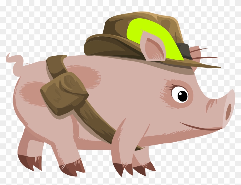 Npc Piggy Explorer - Explorer Pig #876414