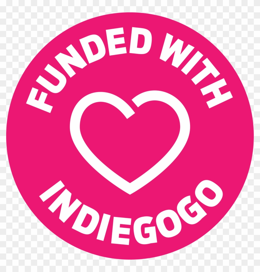 Indiegogo Flask Kickstarter Flask - Funded With Indiegogo Logo #876516