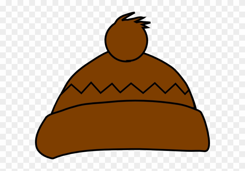 Winter Hat Clip Art At Clker - Brown Hat Clipart #876518