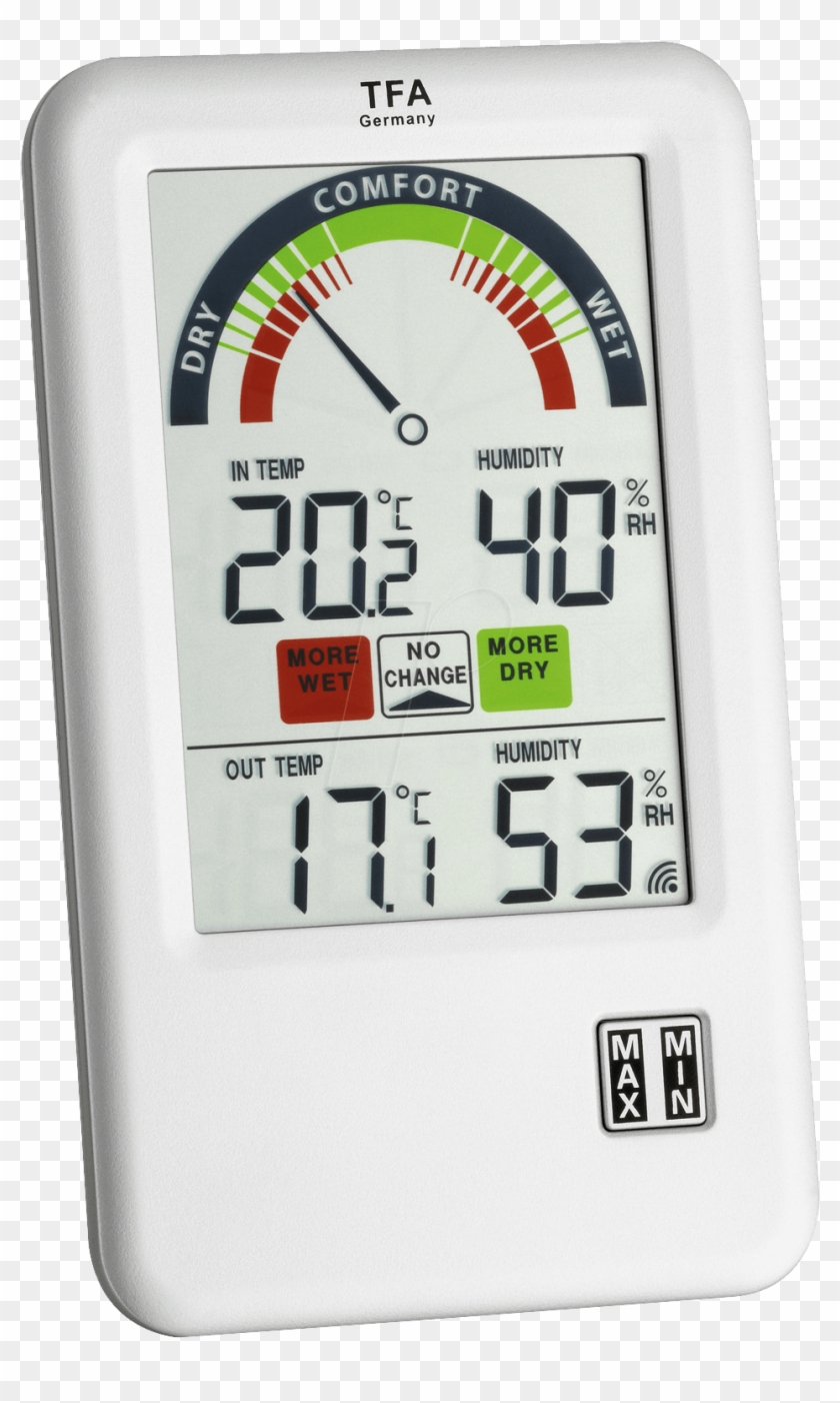 Bel Air Radio Thermo Hygrometer Tfa Dostmann - Tfa 30.3045 Bel-air Wireless Thermo-hygrometer #876537
