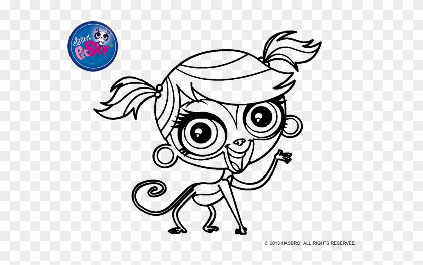 Pages A Colorier Lps - Littlest Pet Shop Coloring Pages Minka #876610