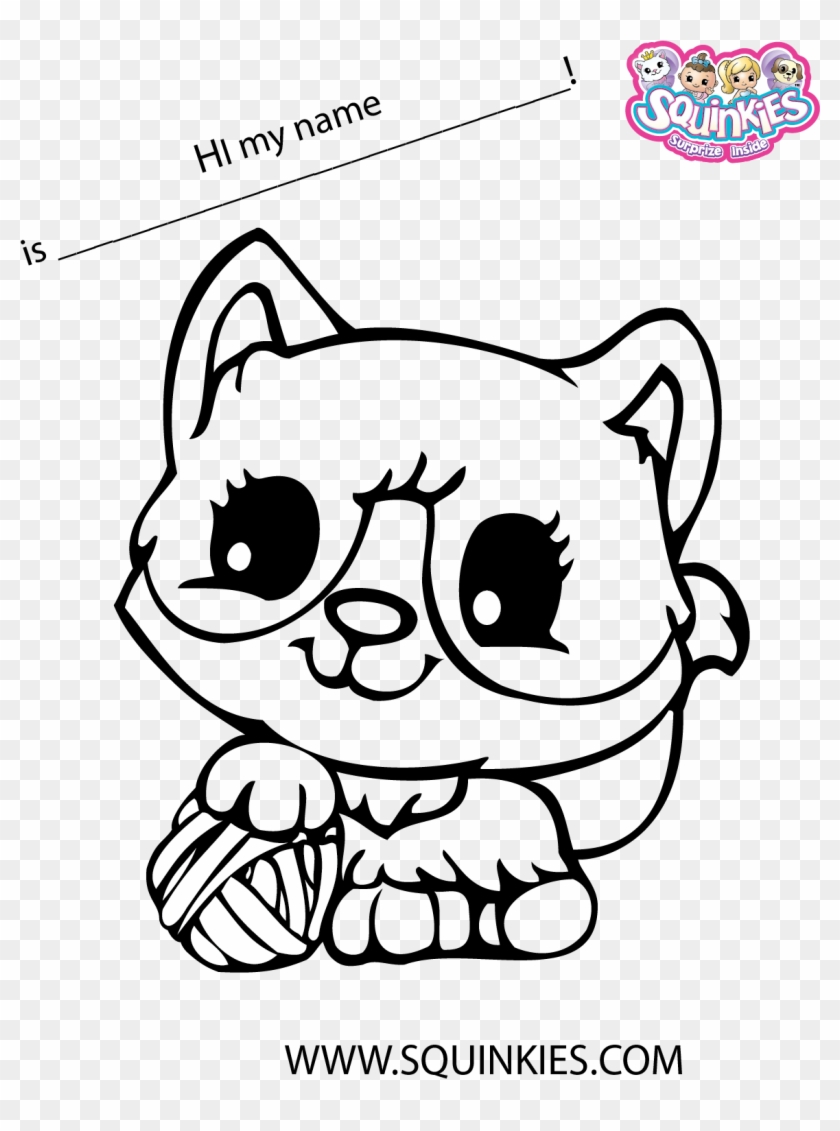 Pet Store - Squinkie Coloring Pages #876615