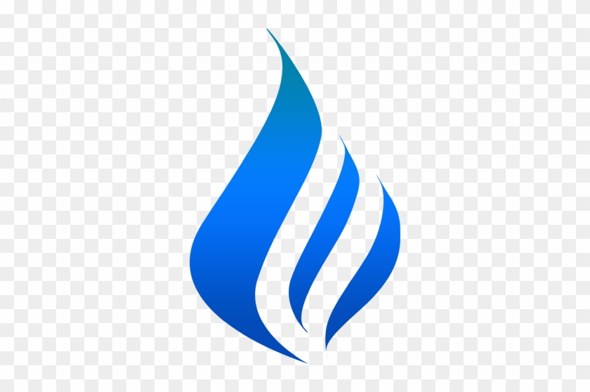 Mfs Heating - Blue Fire Clip Art #876724