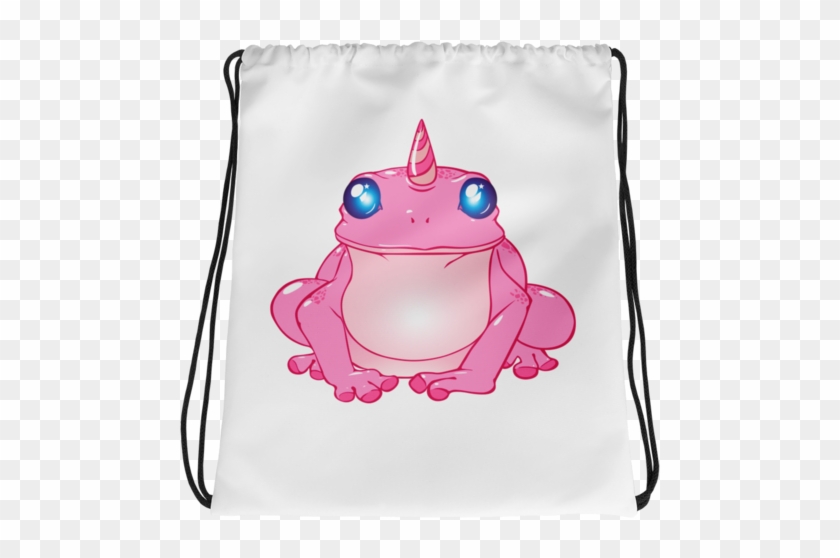 Frog Unicorn Drawstring Bag - Drawstring Bag #876726