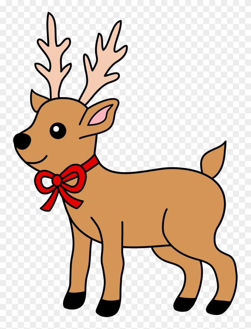 Perspective Pictures Of Raindeer Christmas Reindeer - Rudolph The Red Nosed Reindeer Clipart #876735