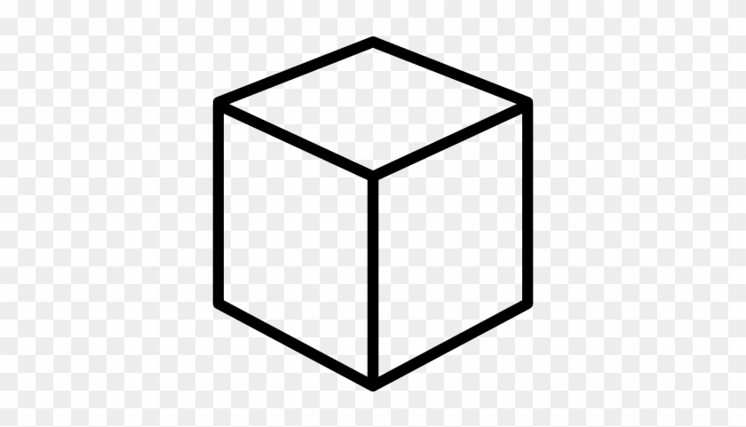 Isometric Perspective Cube Vector - 3d Cube #876774
