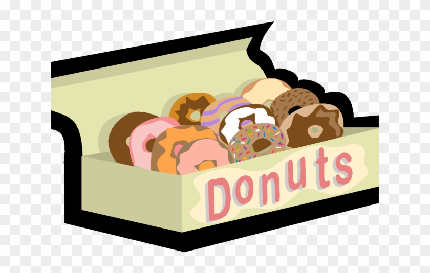 Doughnut Clipart Box Donut - Chocolate #876776