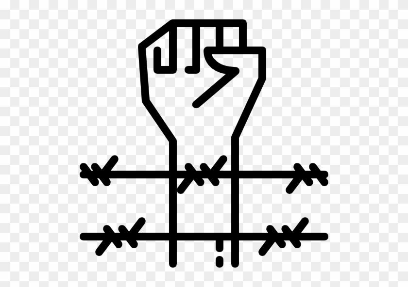 Barbed Wire Free Icon - Human Rights Icon #876792