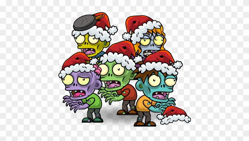 Christmas Zombies Character Set - Cartoon #876838