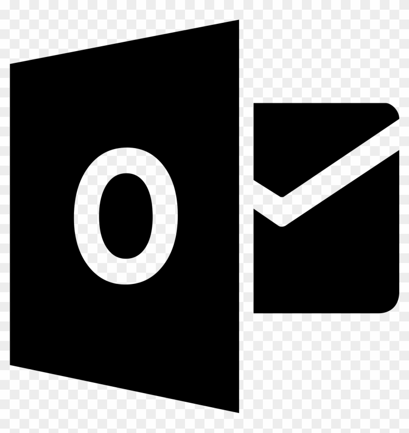 Googleplus Icon, Googleplus Character - Outlook Icon Png Black #876857