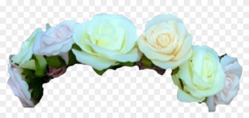 White Rose Flower Crown Transparent - Transparents Flower Crown #876876
