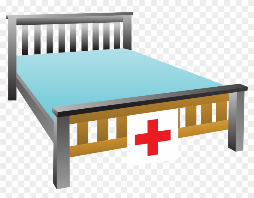 Hospital Bed Clip Art - Hospital Bed #876939