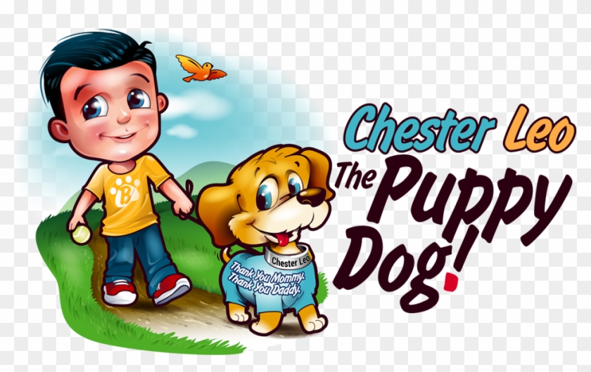Chester Leo & Billy Hampton Go For A Dog Walka Fun - Magnet Von Chester Löwe: Das Hündchen! Quadratischer #876962